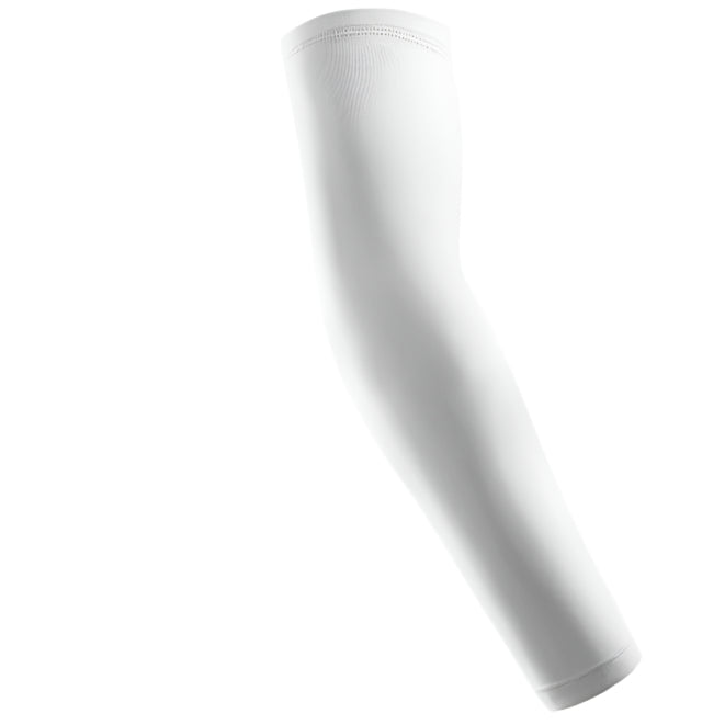 White arm sleeve on a white background