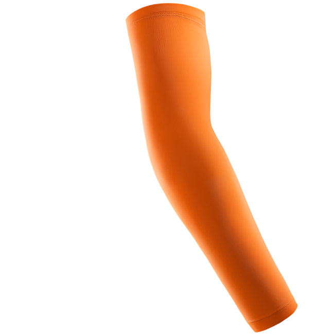 Orange arm sleeve on a white background