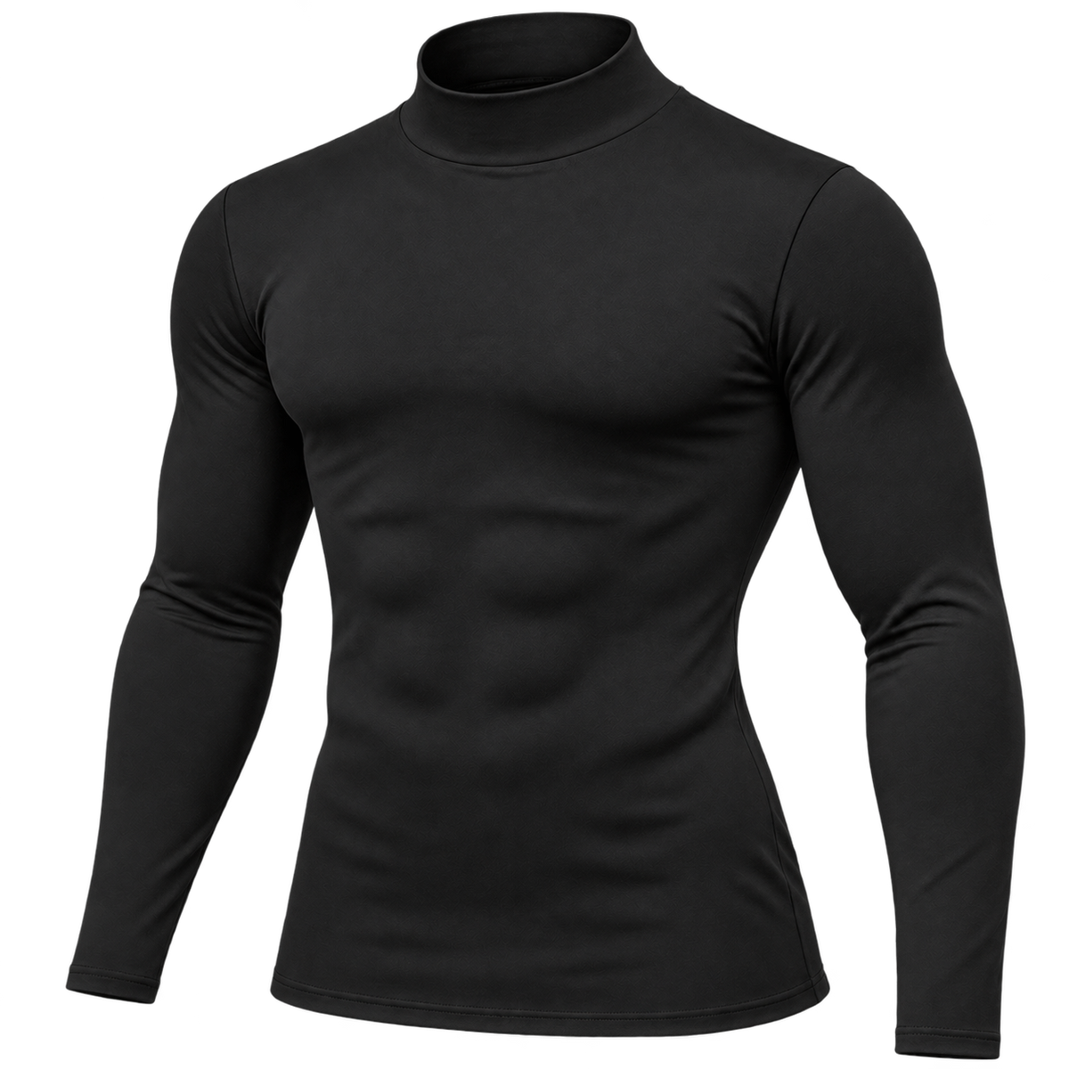 Custom Long Sleeve Turtleneck Compression Shirt — GameDay Skin