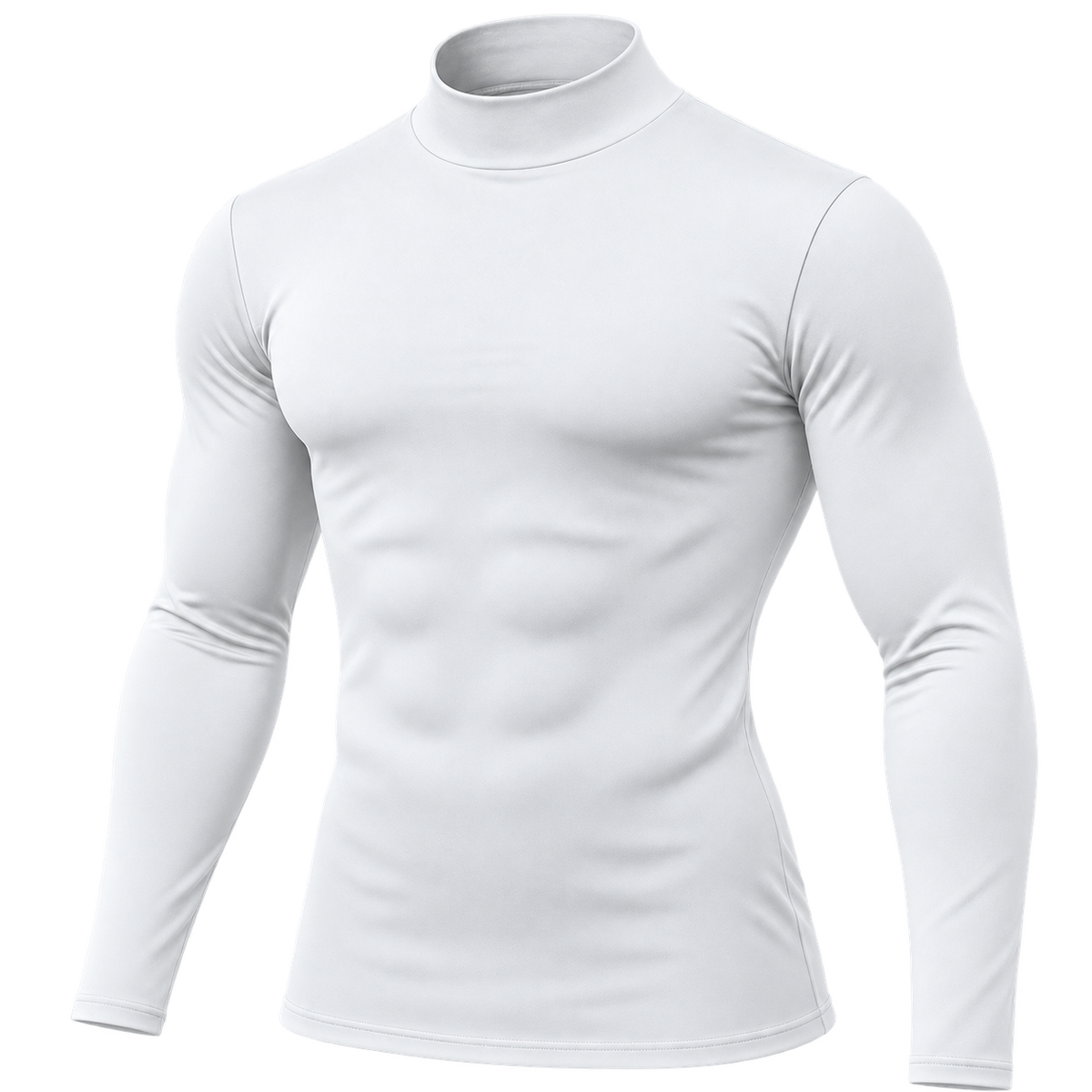 Custom Long Sleeve Turtleneck Compression Shirt — GameDay Skin