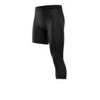 Black leggings on a transparent background