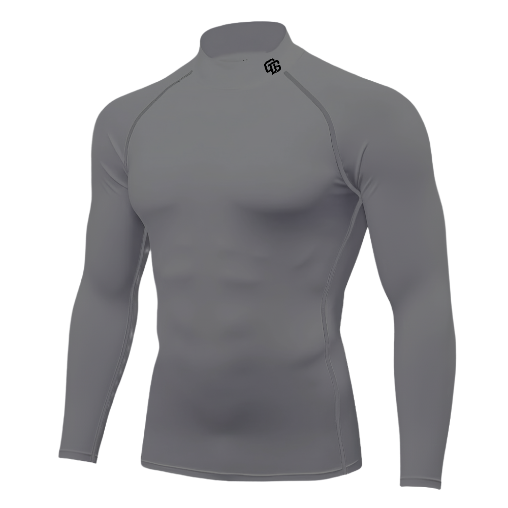 GDSkin Turtleneck Long Sleeve Compression Shirt