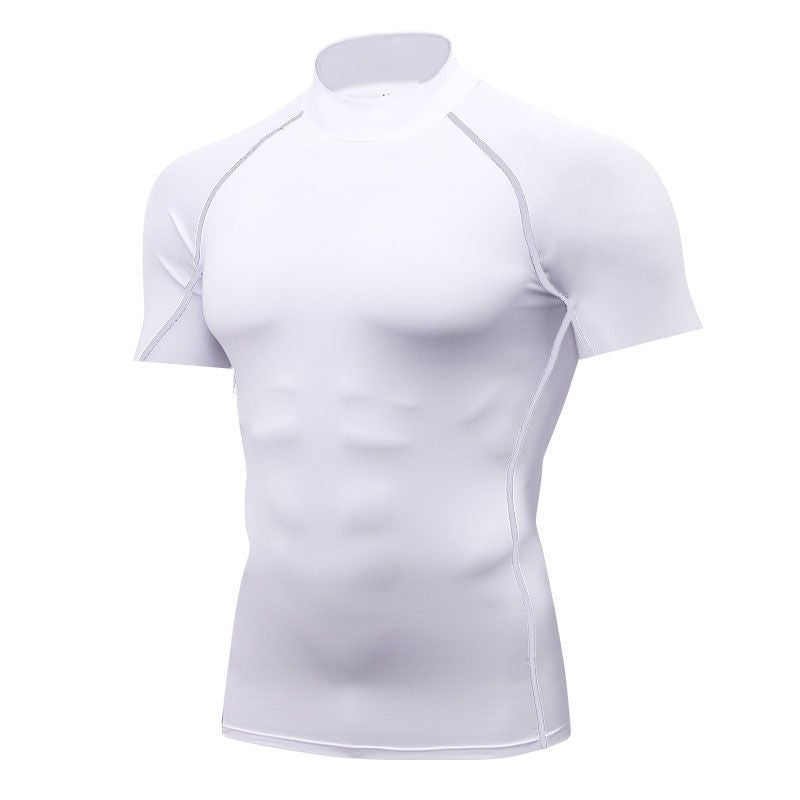 GDSkin Short Sleeve Compression Turtleneck