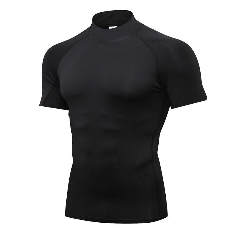 GDSkin Short Sleeve Compression Turtleneck