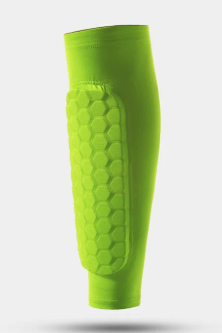 Padded Compression Shin Guard Socks Sleeves with Foam