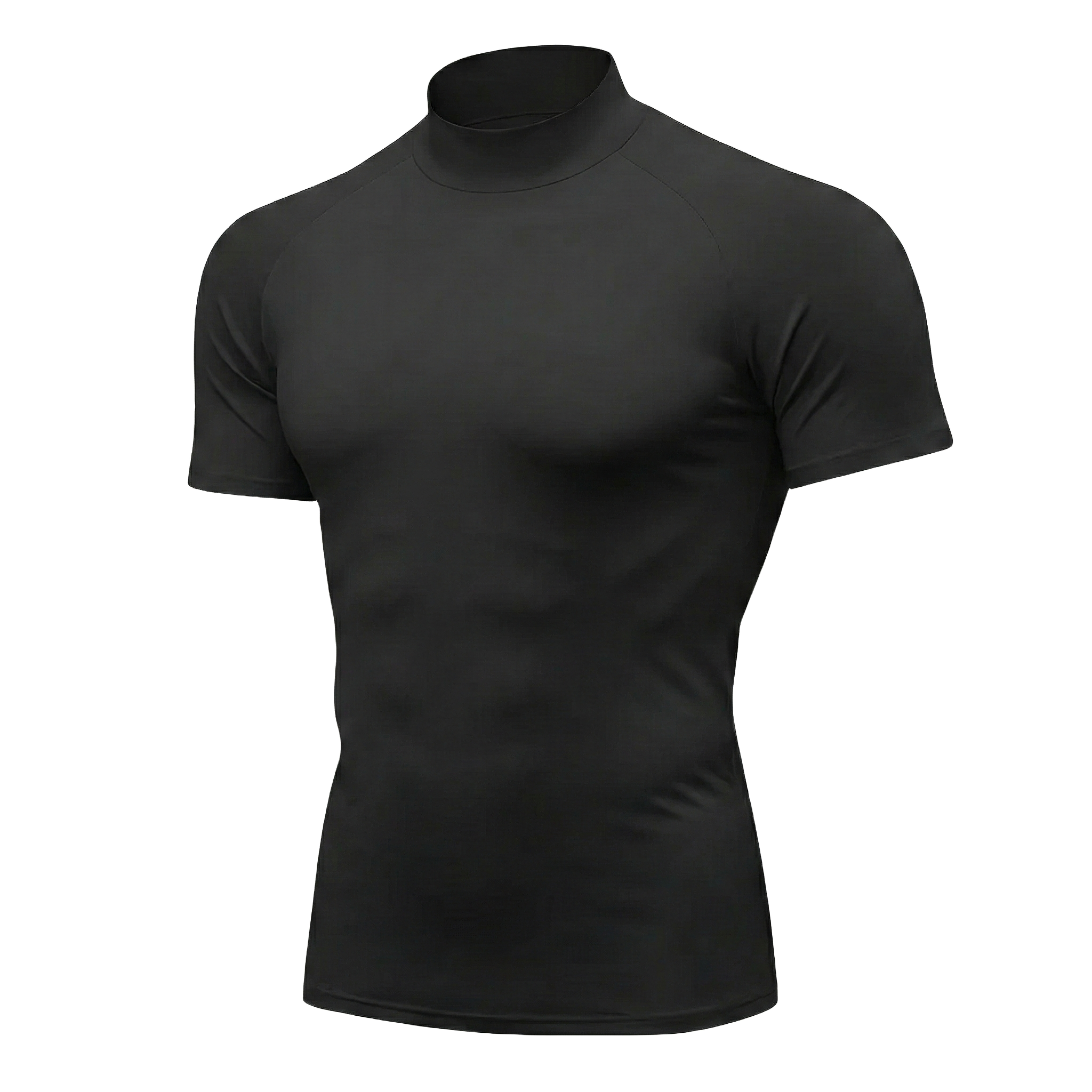 Gameday Skin Turtleneck Short Sleeve Compression Shirt