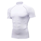 Gameday Skin Turtleneck Short Sleeve Compression Shirt
