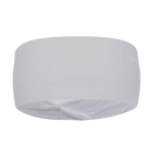 White bandeau top on a white background