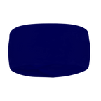 Navy blue rectangular object on a white background