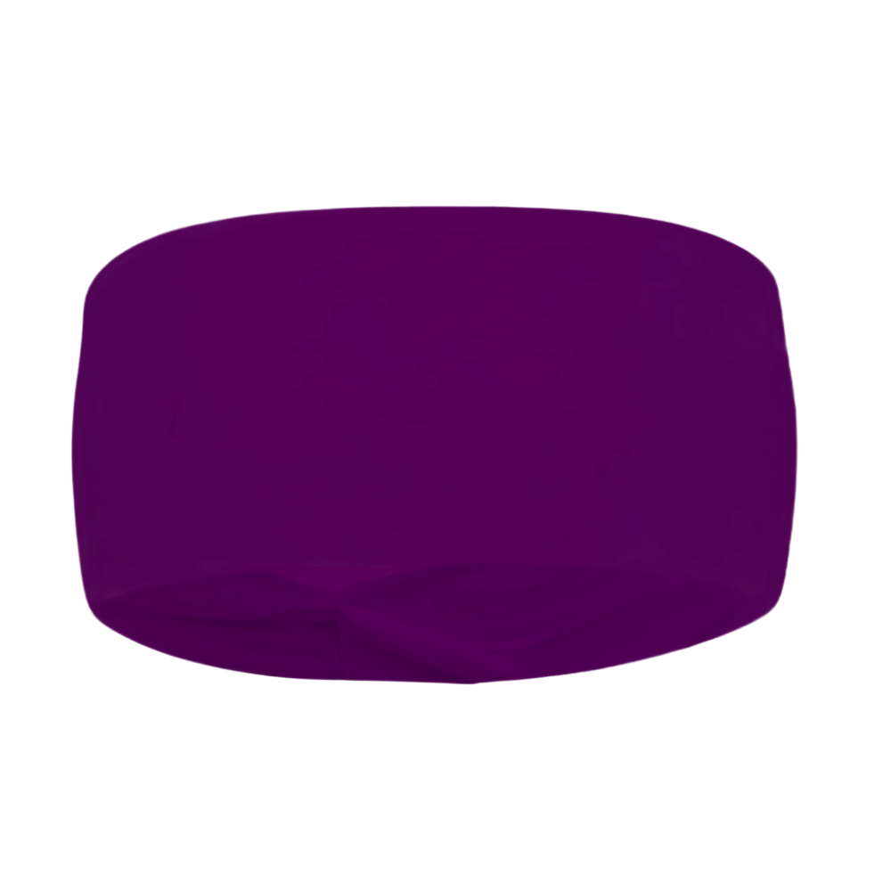 Purple rectangular cushion on a white background