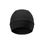 Black swim cap on a white background